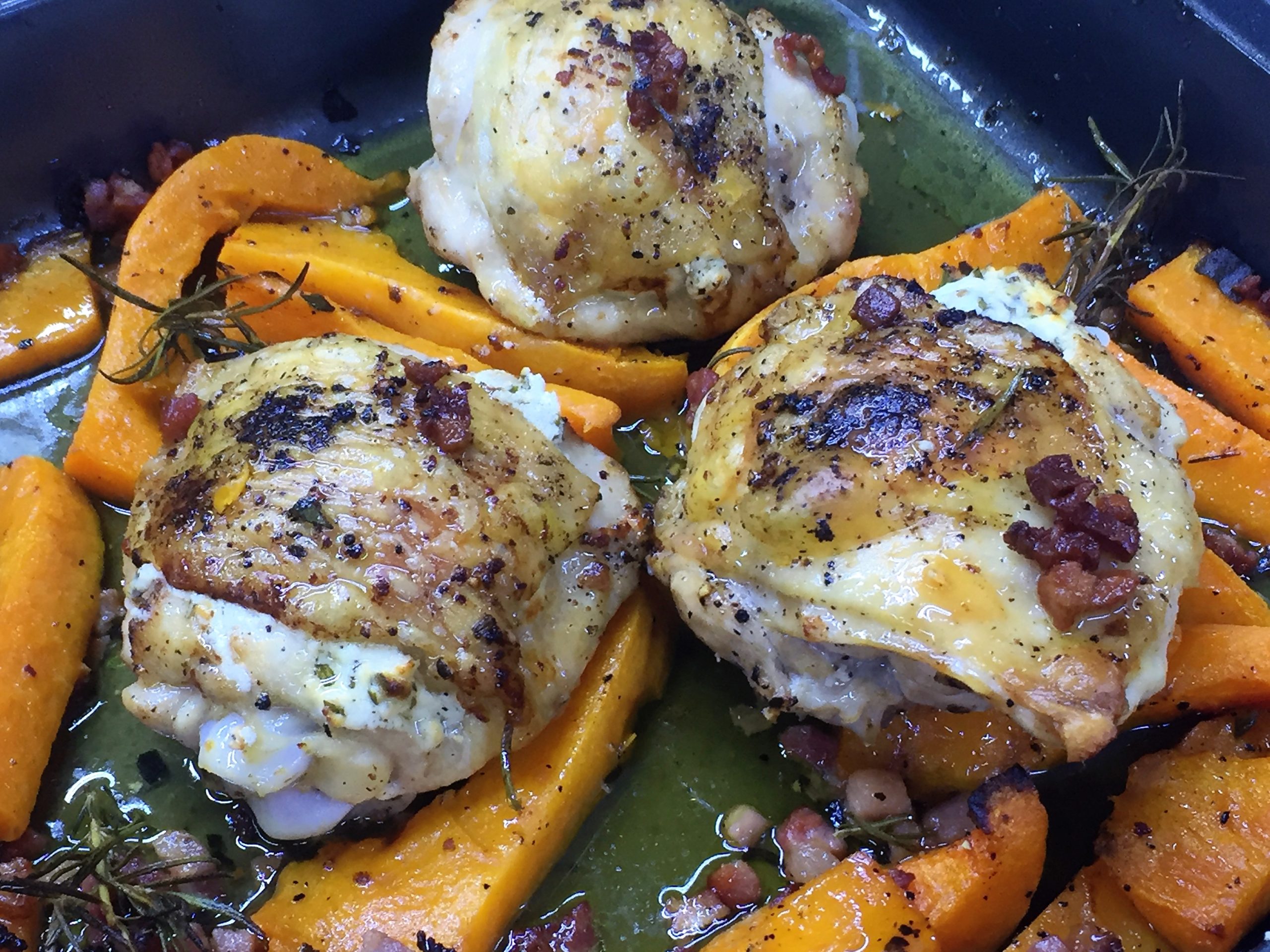 CHICKEN THIGHS STUFFED WITH GOAT’S CHEESE Scotts Supermarket