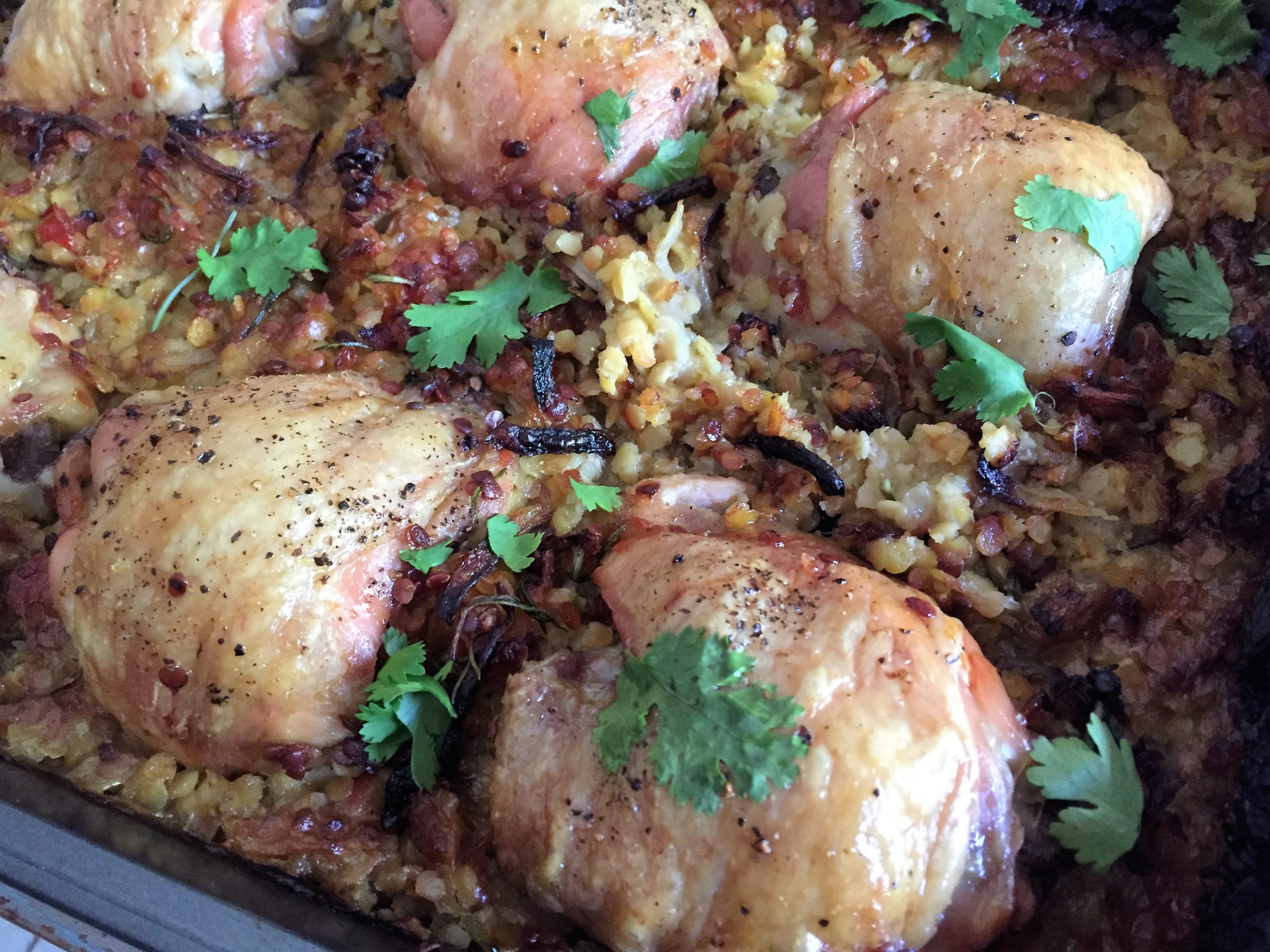 CHICKEN WITH LENTILS - Scotts Supermarket