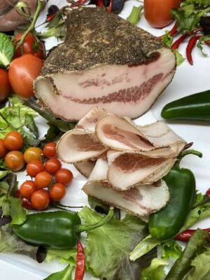 GUANCIALE STAGIONATO AL PEPE ARGENTATI