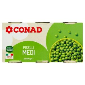 CONAD VEG PISELLI MEDI 3x400G