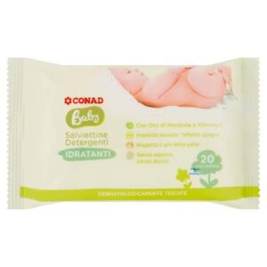 CONAD BABY SALVIETTINE X20 DETERGENTI